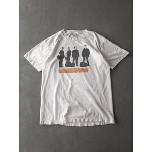Vintage 2001 U2 Elevation Tour Rock Band Murina White Cotton T-shirt L USA Made
